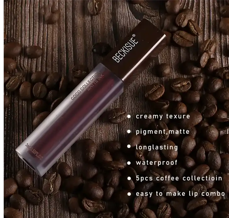 Coffee Nude Matte Velvet Lipstick