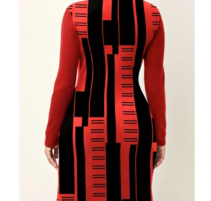 Geo Print Split Tunics