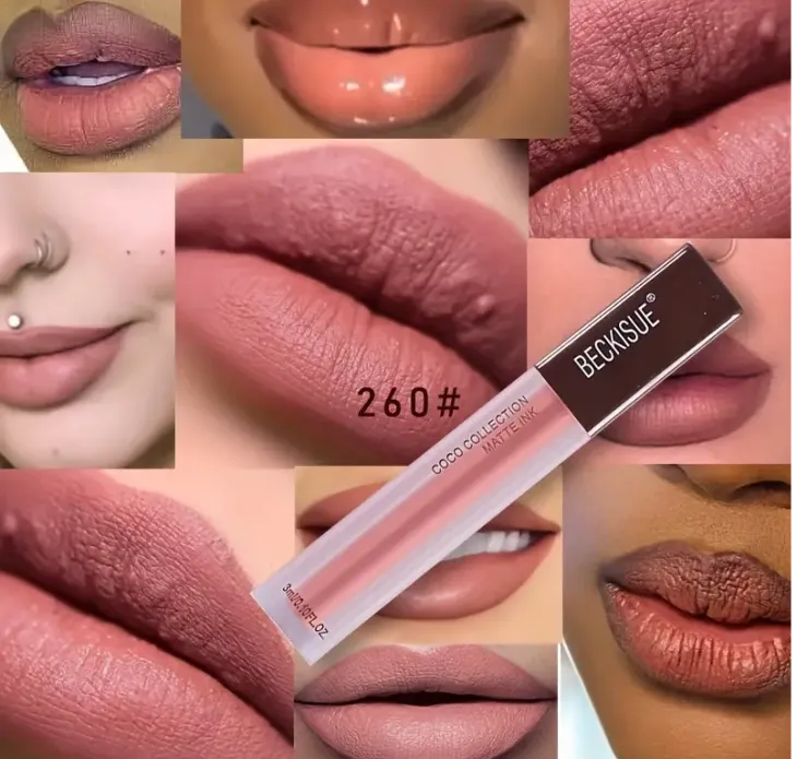Coffee Nude Matte Velvet Lipstick