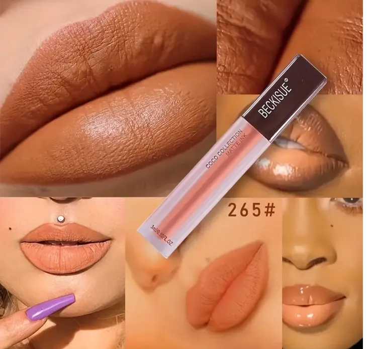 Coffee Nude Matte Velvet Lipstick