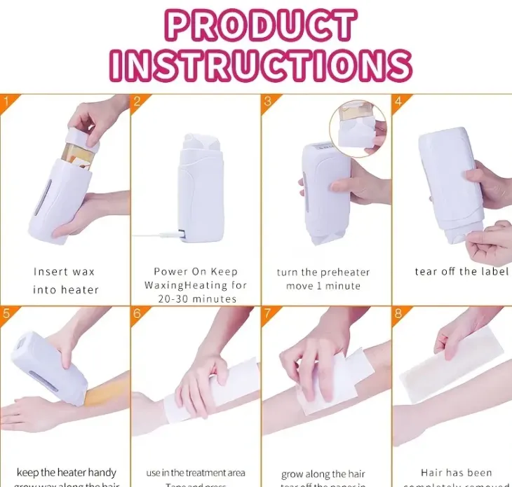 Honey Hair Removal Wax Strips