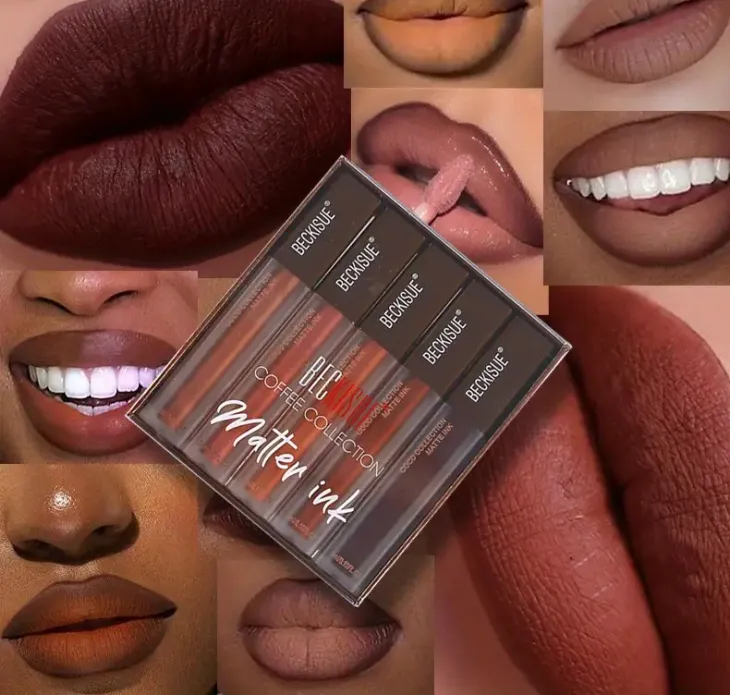 Coffee Nude Matte Velvet Lipstick