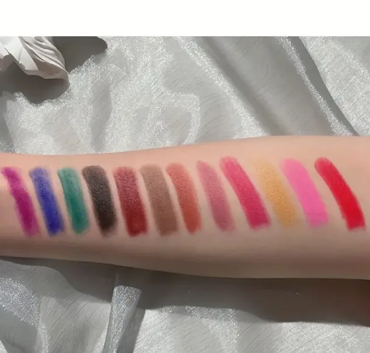 12 colors Long-Lasting and Waterproof Matte Lipstick